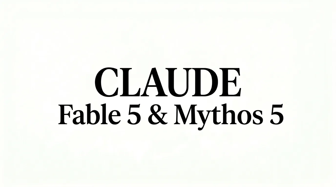 Claude Fable 5 and Claude Mythos 5