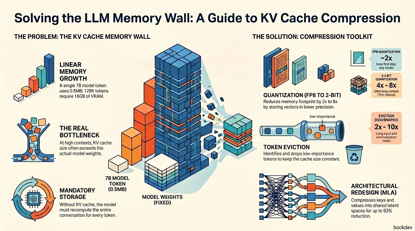 KV Cache Compression Explained: Fix the Memory Wall in Long-Context LLMs