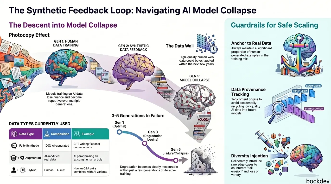 The Rise of Synthetic Data and The Threat of Model Collapse