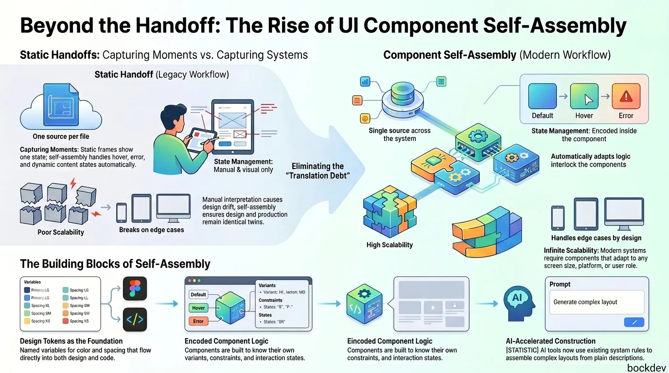 UI component self-assembly.